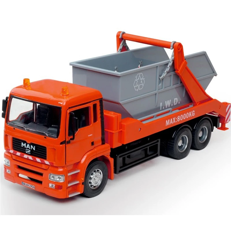 MAN Garbage Sanitation Truck Rear Loading Orange - Great For Use Indoors And Outdoors Children Collection Model Toy Gifts
MAN Garbage Sanitation Truck Rear Loading Orange - Great For Use Indoors And Outdoors Children Collection Model Toy Gifts