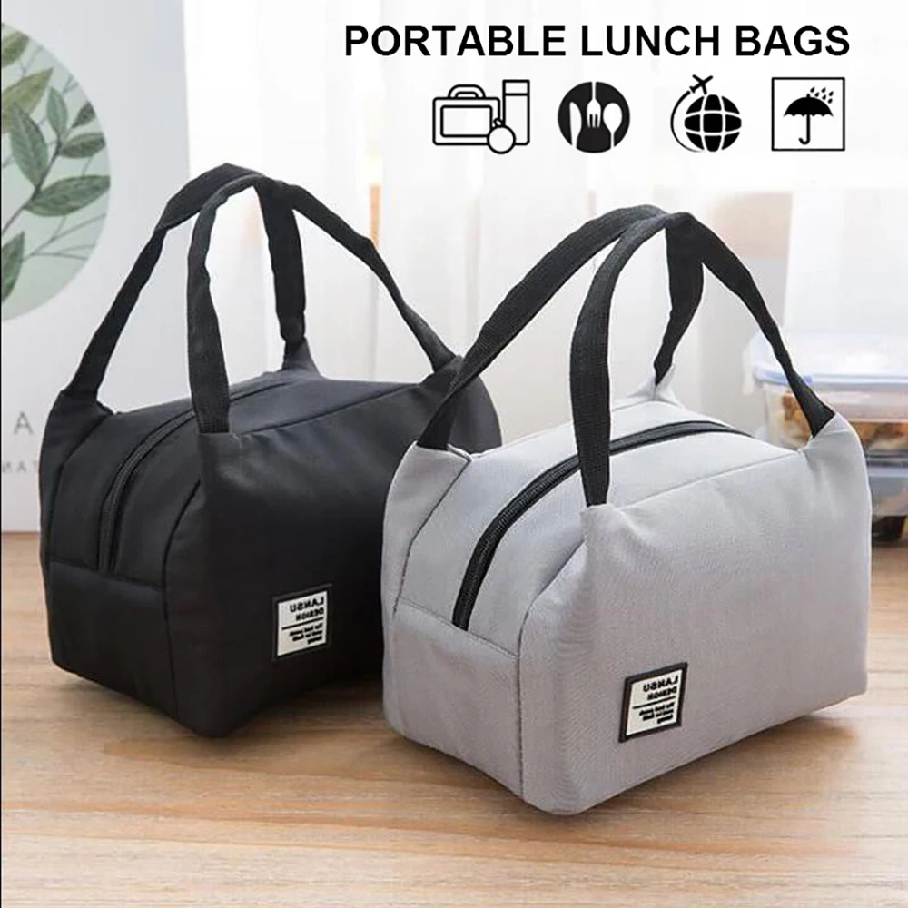 Portable Lunch Bags Insulated Thermal Box Carry Tote Picnic Case Storage Cooler Bag Container School Office Food Storage Bags
Portable Lunch Bags Insulated Thermal Box Carry Tote Picnic Case Storage Cooler Bag Container School Office Food Storage Bags