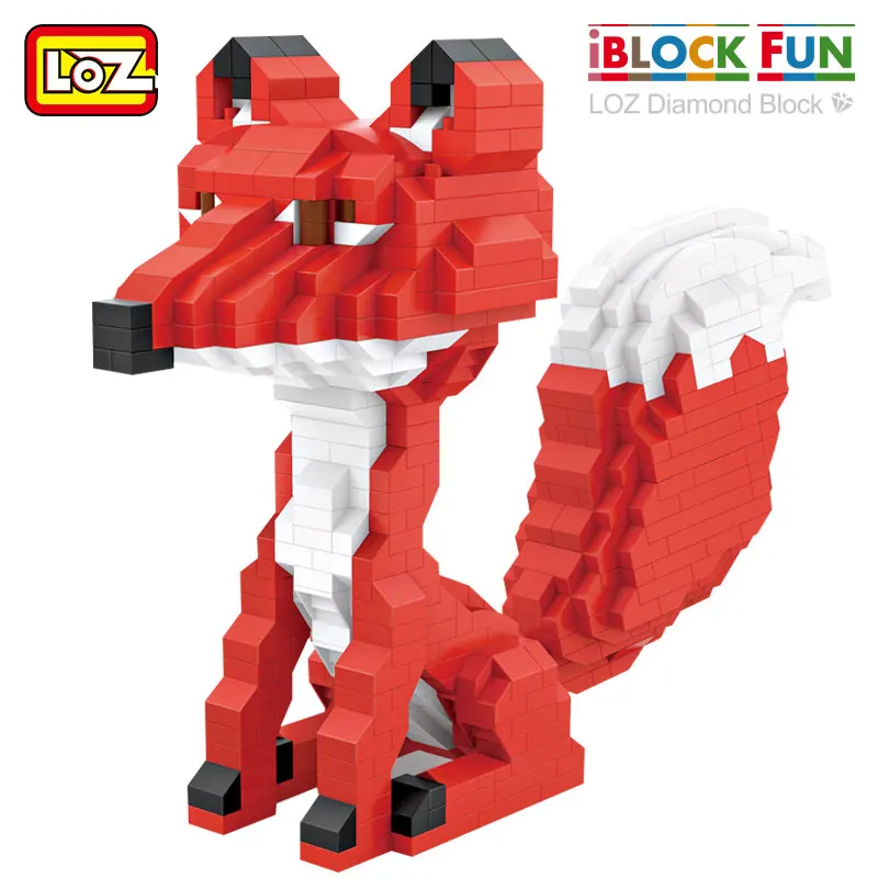 LOZ Micro Blocks 9227 Diamond Bricks Red Fox Cartoon Assembly Character Anime Action Figures DIY Toys Model Model
LOZ Micro Blocks 9227 Diamond Bricks Red Fox Cartoon Assembly Character Anime Action Figures DIY Toys Model Model