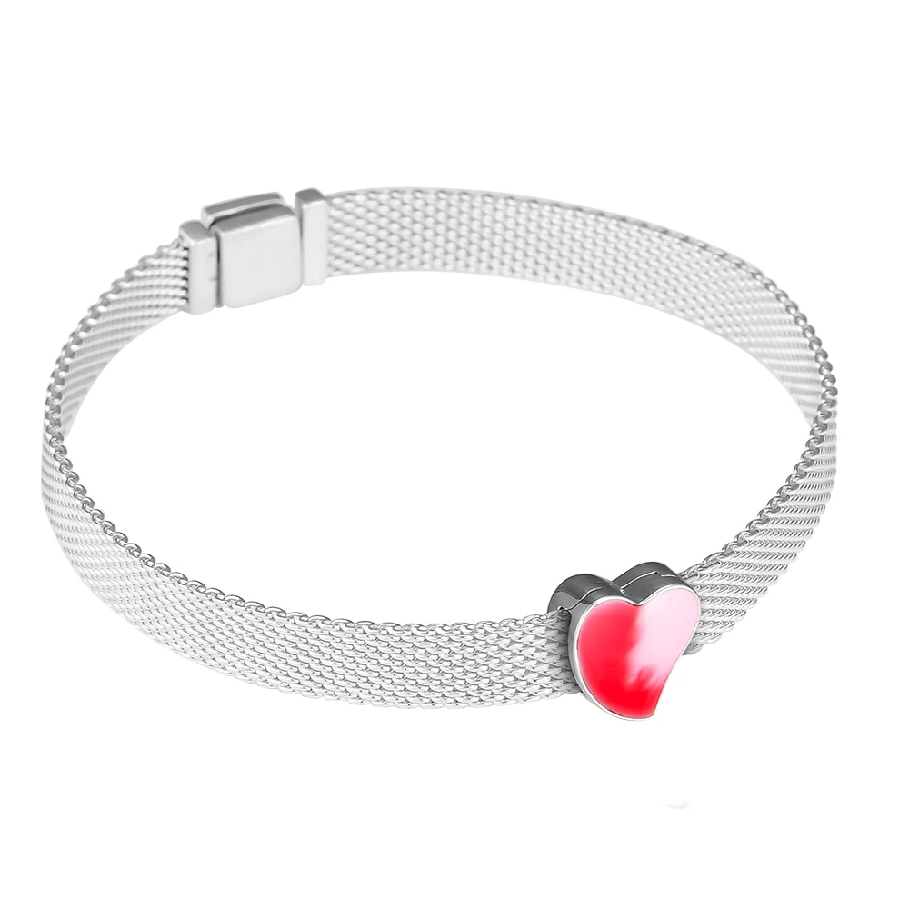 CKK Beads Heart of LOVE Bead Charm Sterling Silver 925 Charms Women Jewelry Original For Reflection Bracelet Necklace Berloque
CKK Beads Heart of LOVE Bead Charm Sterling Silver 925 Charms Women Jewelry Original For Reflection Bracelet Necklace Berloque