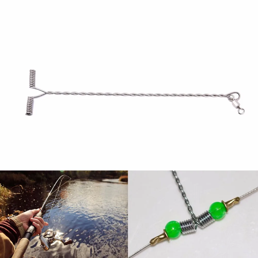 10Pcs 12cm Wire Arms T Shape Fish Rig Branch Balance T-shape Twisted String Hook Fishing Tackle Accessories
10Pcs 12cm Wire Arms T Shape Fish Rig Branch Balance T-shape Twisted String Hook Fishing Tackle Accessories