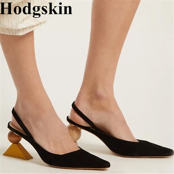 Novelty Geometric Block Strange Heel Woman Sandals Pointed Toe Hollow Slingbacks Pumps Gladiator Runway Summer Sandals Female 
Novelty Geometric Block Strange Heel Woman Sandals Pointed Toe Hollow Slingbacks Pumps Gladiator Runway Summer Sandals Female
