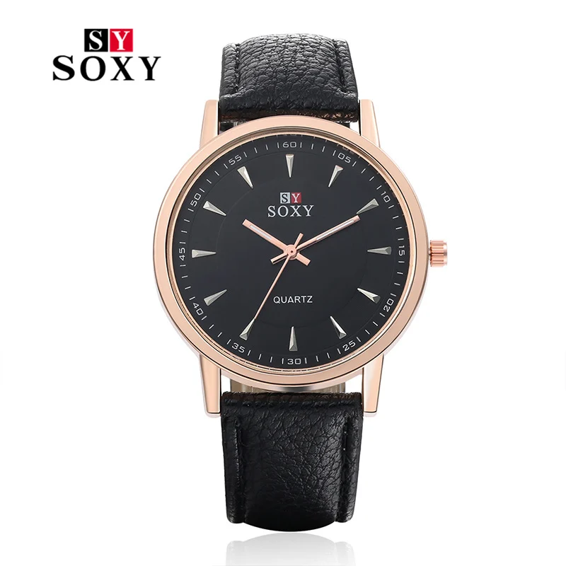 Men Watches High quality Brand SOXY watch Fashion & Casual Luxury Leather Watch Quartz Elegant Wristwatch relojes Hot Sale clock
Men Watches High quality Brand SOXY watch Fashion & Casual Luxury Leather Watch Quartz Elegant Wristwatch relojes Hot Sale clock