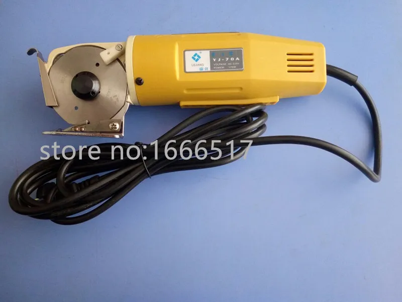 Lejiang YJ-70A type Blade Diameter 70mm ,Electric Cloth Cutter Fabric Round Knife Cutting Machine
Lejiang YJ-70A type Blade Diameter 70mm ,Electric Cloth Cutter Fabric Round Knife Cutting Machine