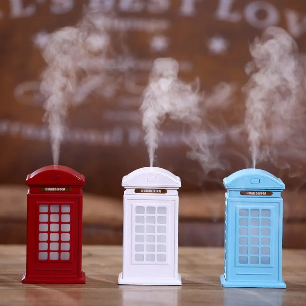 Telephone Booth Moisturizing Lamp Humidifier LED Humidifier Air Diffuser Purifier Atomizer Refreshing Freshener
Telephone Booth Moisturizing Lamp Humidifier LED Humidifier Air Diffuser Purifier Atomizer Refreshing Freshener