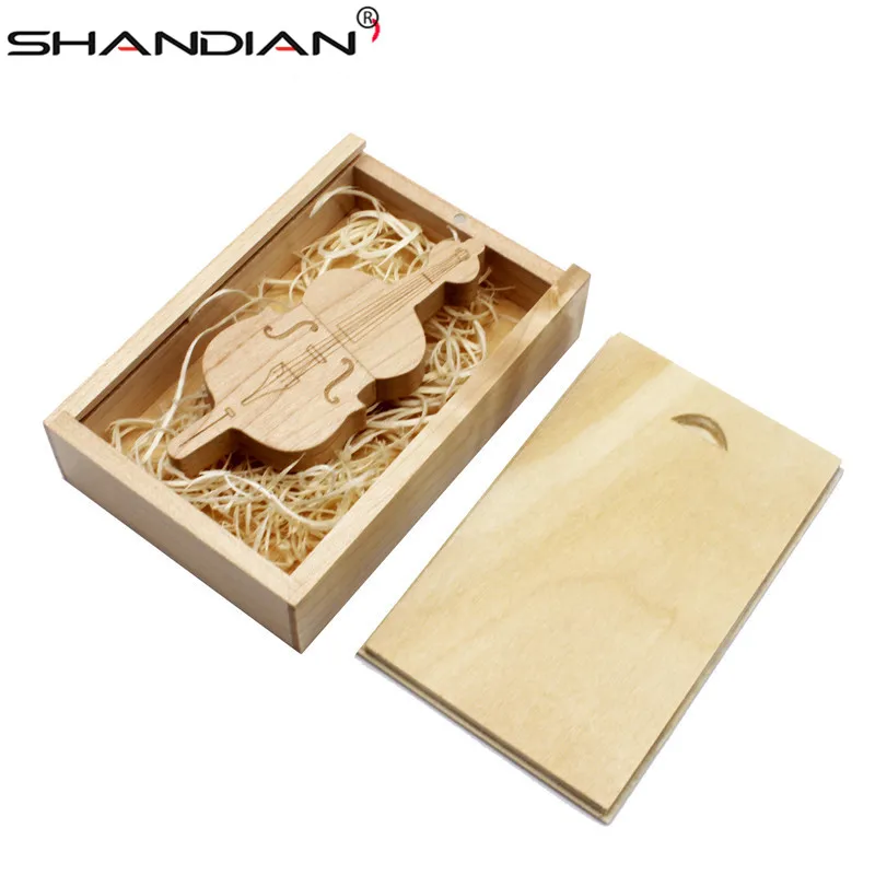 SHANDIAN (over 10 PCS free LOGO) usb wooden guitar violin usb+box USB flash drive 4GB 8GB 16GB 32GB 64GB pen drive gift
SHANDIAN (over 10 PCS free LOGO) usb wooden guitar violin usb+box USB flash drive 4GB 8GB 16GB 32GB 64GB pen drive gift