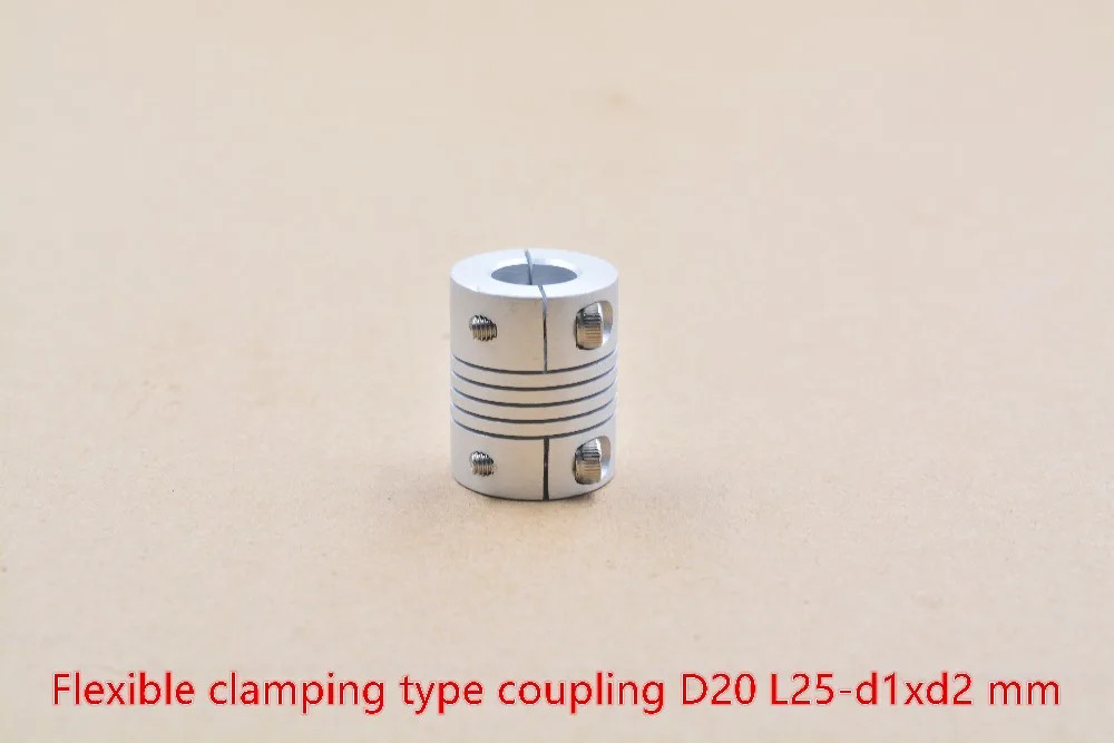 D20 L25 hole minimum 2mm maximum 10mm shaft coupler flexible clamping coupling stepper motor for linear optical axis 1pcs
D20 L25 hole minimum 2mm maximum 10mm shaft coupler flexible clamping coupling stepper motor for linear optical axis 1pcs