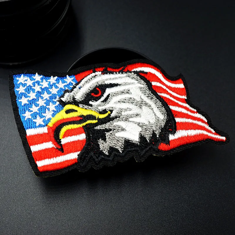 Eagle Size:5.1x9.0cm Embroidered Patch for Clothing Iron on Sew Applique Cute Fabric Clothes Shoes Bags DIY Decoration Patches
Eagle Size:5.1x9.0cm Embroidered Patch for Clothing Iron on Sew Applique Cute Fabric Clothes Shoes Bags DIY Decoration Patches