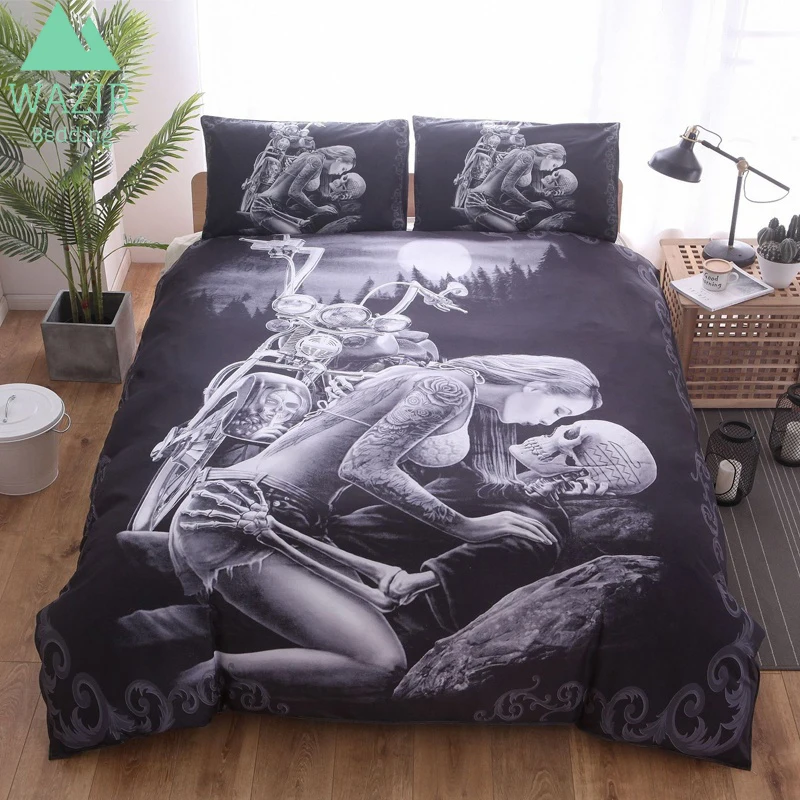 WAZIR 3D Skull Pegasus Print Bedding Set Duvet Cover Pillowcase Twin Queen King Beding Set Size
WAZIR 3D Skull Pegasus Print Bedding Set Duvet Cover Pillowcase Twin Queen King Beding Set Size