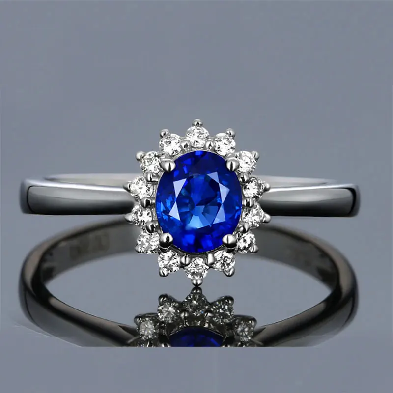 Wedding Blue Gem Created Blue Crystal Silver Color Finger Crystal Women Ring Brand Jewelry Dropshipping
Wedding Blue Gem Created Blue Crystal Silver Color Finger Crystal Women Ring Brand Jewelry Dropshipping