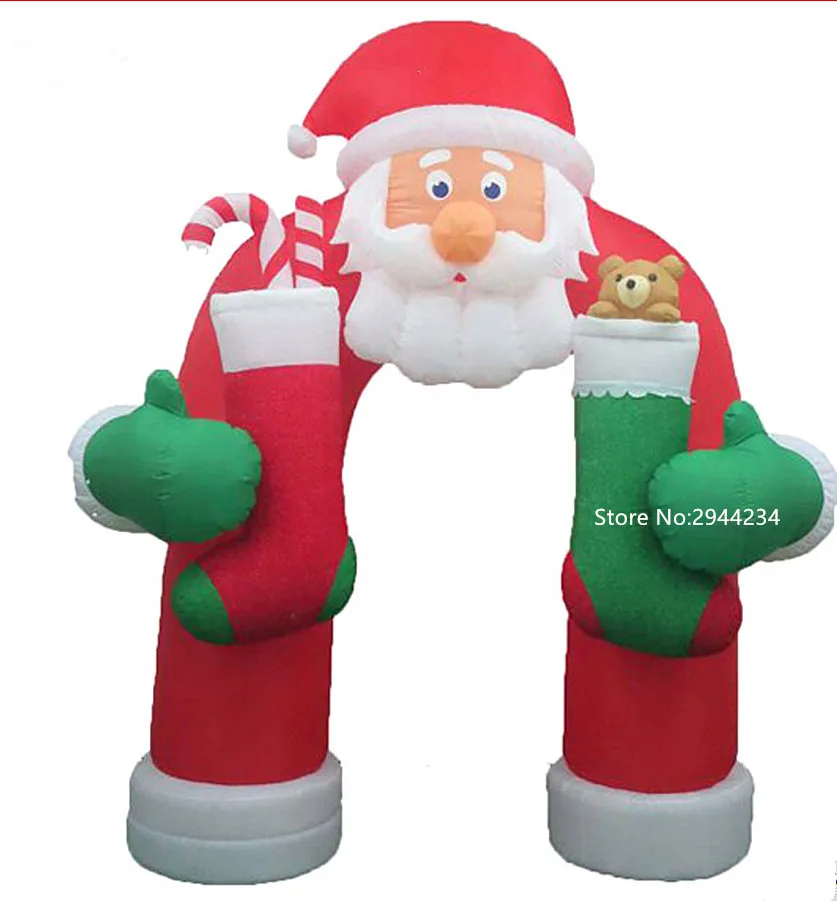 PVC Christmas use of commercial inflatable Arches,Family party, school activities
PVC Christmas use of commercial inflatable Arches,Family party, school activities