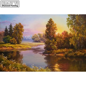 5D DIY Diamond painting Cross stitch Diamond embroidery Pictures rhinestones Home decoration Diamond mosaic"Landscape"
5D DIY Diamond painting Cross stitch Diamond embroidery Pictures rhinestones Home decoration Diamond mosaic"Landscape"