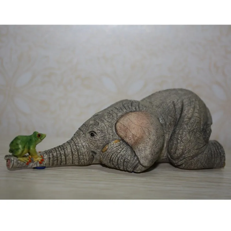 Elephant and Frog Miniature Statue Novelty Animal Decorative Resin Art&Craft Home Ornament Accessories L3191
Elephant and Frog Miniature Statue Novelty Animal Decorative Resin Art&Craft Home Ornament Accessories L3191