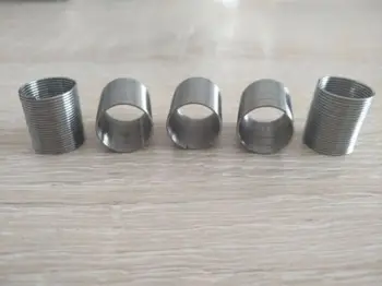 10pcs 0.6mm Wire Diameter 8mm/10mm OD Stainless Steel Tension Spring Stretch Extended Springs Sleeve High Quality
10pcs 0.6mm Wire Diameter 8mm/10mm OD Stainless Steel Tension Spring Stretch Extended Springs Sleeve High Quality