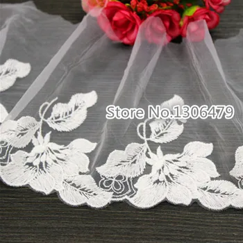 5Yards/lot White 12cm Embroidery Lace Trim, DIY Handmade Lace Accessories Textile Fabrics RS927
5Yards/lot White 12cm Embroidery Lace Trim, DIY Handmade Lace Accessories Textile Fabrics RS927