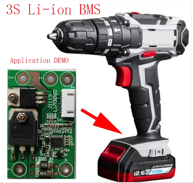 3S 30A PCM PCB BMS 18650 li-ion battery protect board for electric tools drill screwdriver
3S 30A PCM PCB BMS 18650 li-ion battery protect board for electric tools drill screwdriver
