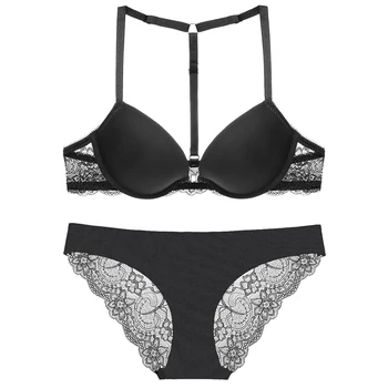 Front Closure Y-line Straps Sexy Lace Floral Bra and Panty Set Women Underwear Push Up Bra Bralette Set Brief Lingerie Set
Front Closure Y-line Straps Sexy Lace Floral Bra and Panty Set Women Underwear Push Up Bra Bralette Set Brief Lingerie Set