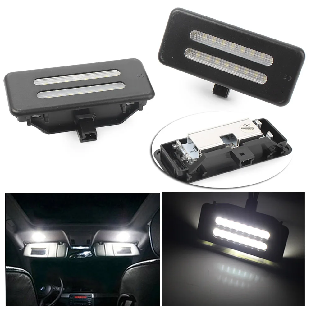 White Error Free LED Vanity Front Mirror Light Lamp For BMW E90 E91 3 Series Sedan Wagon & E92 3 Series Coupe & E60 E61 5 Series
White Error Free LED Vanity Front Mirror Light Lamp For BMW E90 E91 3 Series Sedan Wagon & E92 3 Series Coupe & E60 E61 5 Series
