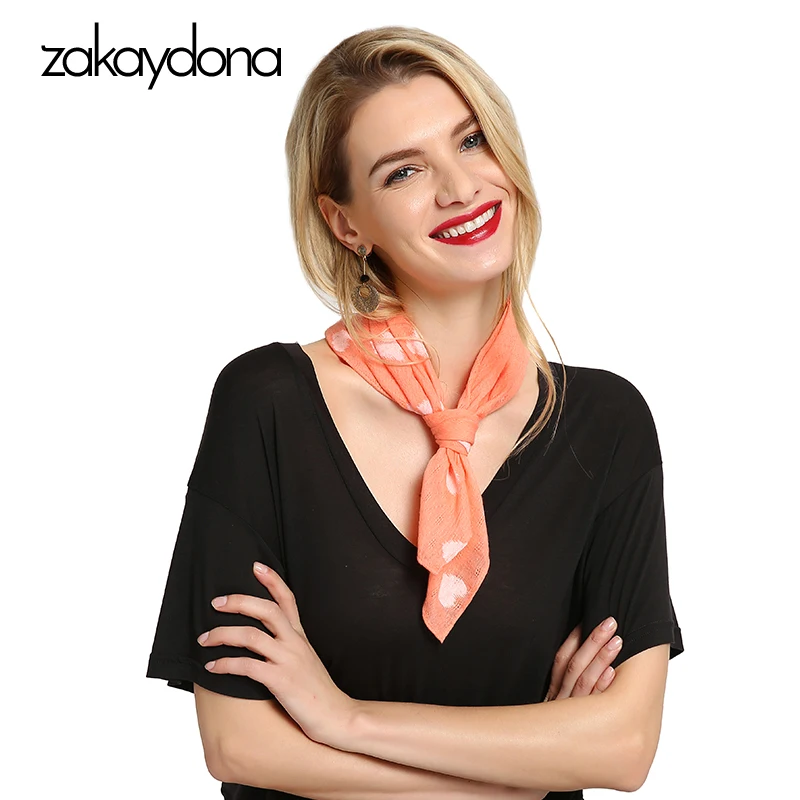 zakaydona Women Handkerchief Love Heart Headscarf 2019 Spring Summer Orange Cotton Scarf Luxury Brand Ladies Handkerchief 5025
zakaydona Women Handkerchief Love Heart Headscarf 2019 Spring Summer Orange Cotton Scarf Luxury Brand Ladies Handkerchief 5025