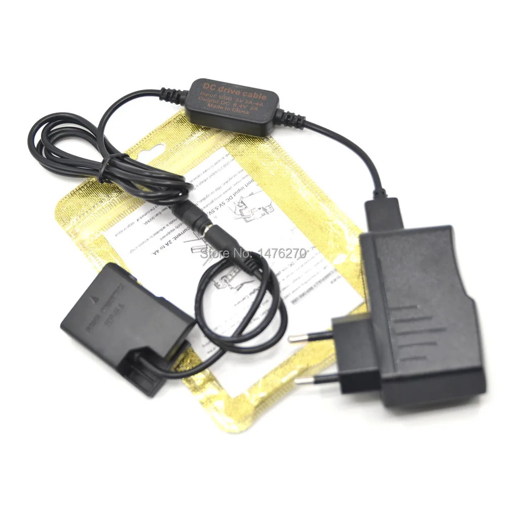 Power bank USB charger cable EH-5+adapter+EP-5A EN-EL14 Coupler for Nikon P7800 P7100 D5600 D5300 D5200 D5100 D3400 D3300 D3200
Power bank USB charger cable EH-5+adapter+EP-5A EN-EL14 Coupler for Nikon P7800 P7100 D5600 D5300 D5200 D5100 D3400 D3300 D3200