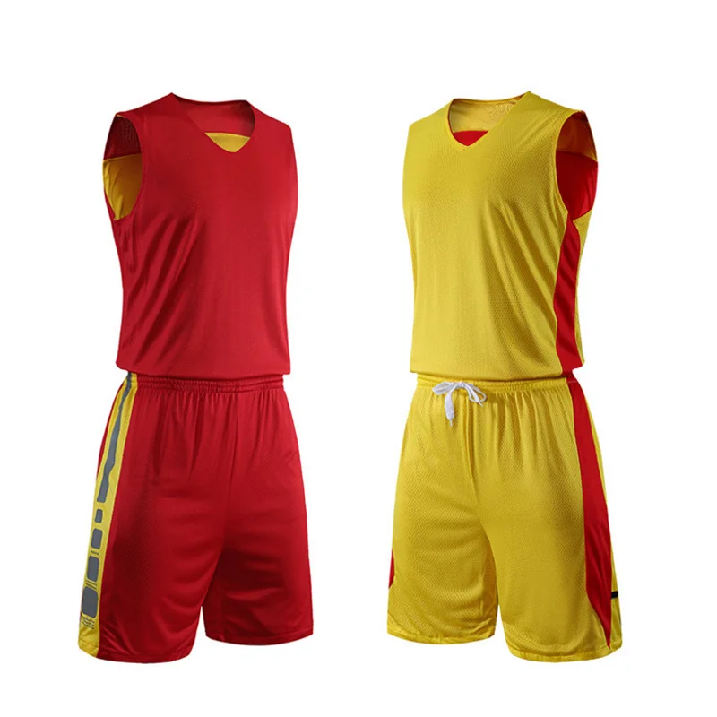 2018 Adult Men Reversible Basketball Jersey Sets Sports clothes Double-sided Vest And Shorts Customized Training Suits
2018 Adult Men Reversible Basketball Jersey Sets Sports clothes Double-sided Vest And Shorts Customized Training Suits