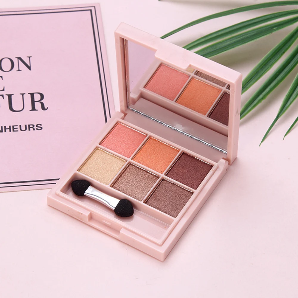 Manooby 6 Colors Smoky Warm Eyeshadow With Brush Women Sexy Fashion Long-lasting Eye Shadow Makeup Cosmetic
Manooby 6 Colors Smoky Warm Eyeshadow With Brush Women Sexy Fashion Long-lasting Eye Shadow Makeup Cosmetic