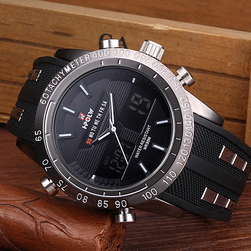 Military Watches Dive Rubber Strap LED Black Waterproof Men Top Brand Luxury Quartz Watch reloj hombre Relogio Masculino
Military Watches Dive Rubber Strap LED Black Waterproof Men Top Brand Luxury Quartz Watch reloj hombre Relogio Masculino
