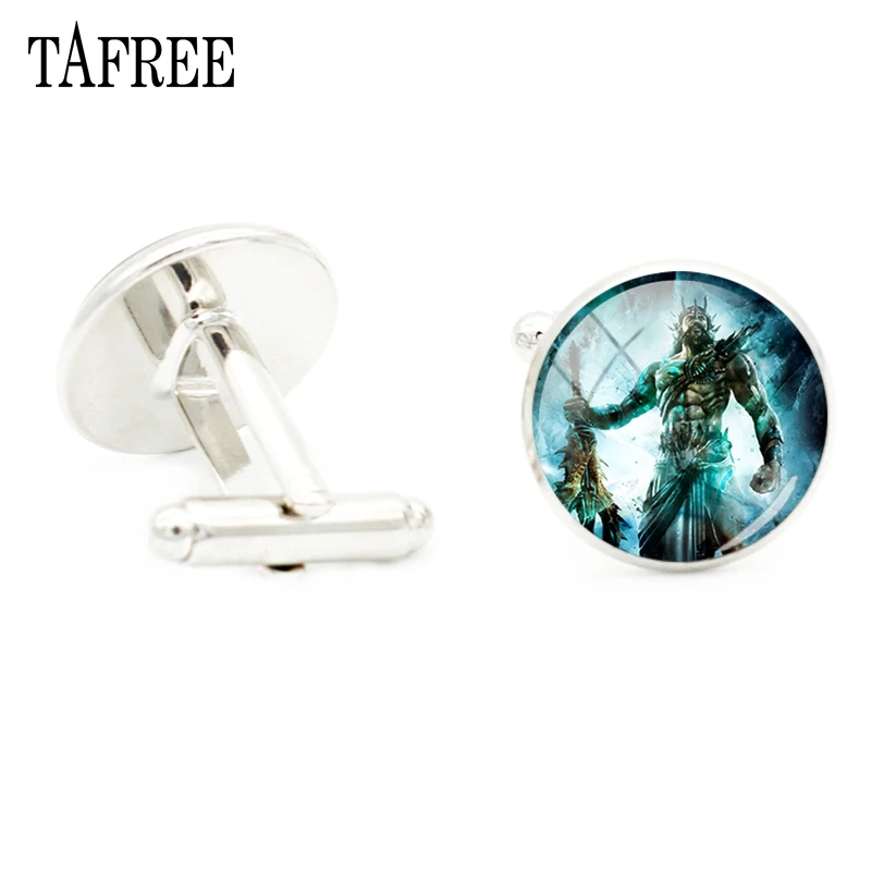 TAFREE Movie God Of War Photo Glass Cabochon Cufflinks Simple Men Cufflinks Silver High Quality Cuff Links Jewelry GW35
TAFREE Movie God Of War Photo Glass Cabochon Cufflinks Simple Men Cufflinks Silver High Quality Cuff Links Jewelry GW35