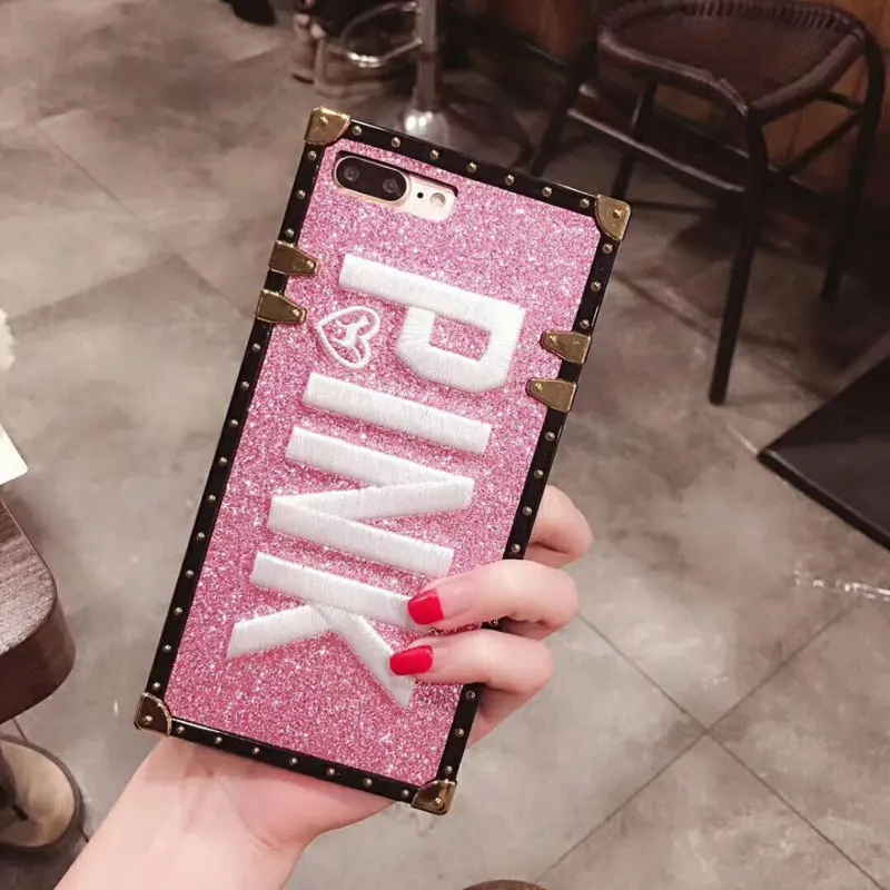 funda for iphone 6 6s 7 8 plus x case cover cute luxury (17)