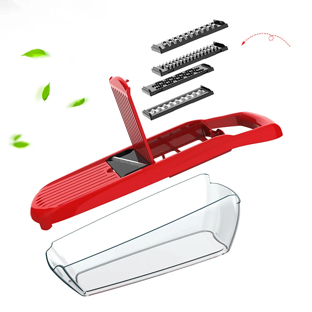 Safety hand guard design multi-function shredder, grater, slicer, vegetable cutter, vegetable cutter, kitchen utensils
Safety hand guard design multi-function shredder, grater, slicer, vegetable cutter, vegetable cutter, kitchen utensils