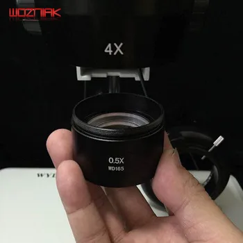 Microscope retraction mirror Microscope objective lens 0.7X 0.5X Auxiliary Growth working distance Convenient welding work Tools
Microscope retraction mirror Microscope objective lens 0.7X 0.5X Auxiliary Growth working distance Convenient welding work Tools