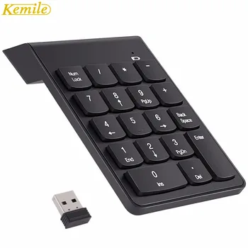 Kemile Wireless Numeric Keypad 19 Keys Financial Numpad USB Number Pad with 2.4G Mini USB Numeric Receiver for Tablet Laptop PC
Kemile Wireless Numeric Keypad 19 Keys Financial Numpad USB Number Pad with 2.4G Mini USB Numeric Receiver for Tablet Laptop PC