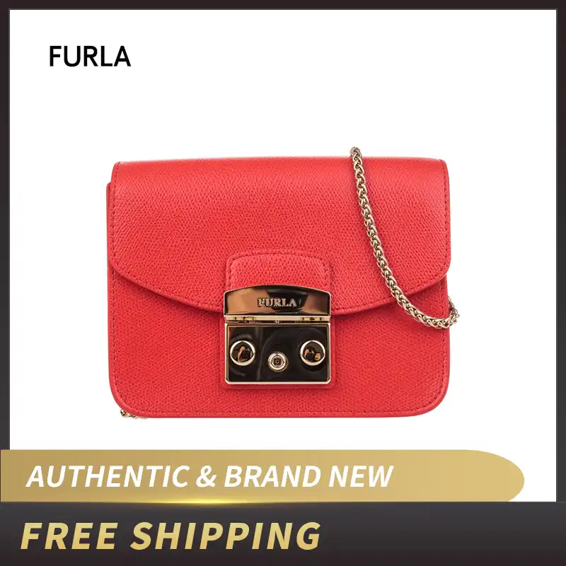 furla crossbody bag black