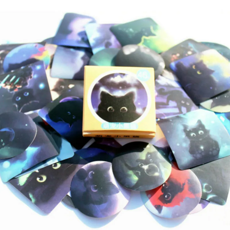 2018 New Black Cat Memo Pad Diary Stickers Pack Posted It Kawaii Planner Scrapbooking Stationery Escolar School Supplies
2018 New Black Cat Memo Pad Diary Stickers Pack Posted It Kawaii Planner Scrapbooking Stationery Escolar School Supplies