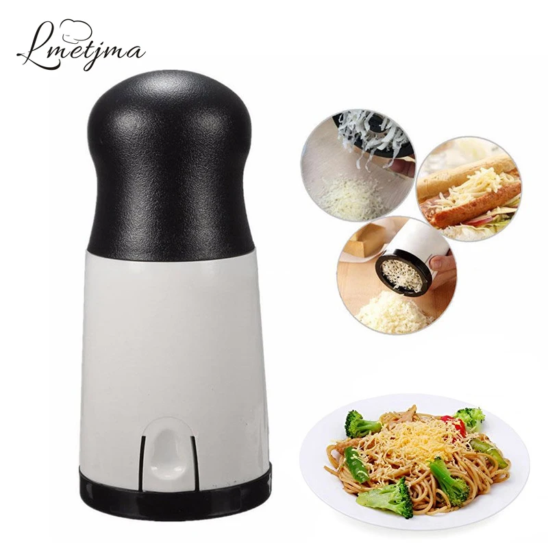 LMETJMA Stainless Steel Cheese Grater Slicer Handheld Cheese Grinder Mill Cheese Butter Cutter Slicer Baking Tools KC0528-1
LMETJMA Stainless Steel Cheese Grater Slicer Handheld Cheese Grinder Mill Cheese Butter Cutter Slicer Baking Tools KC0528-1