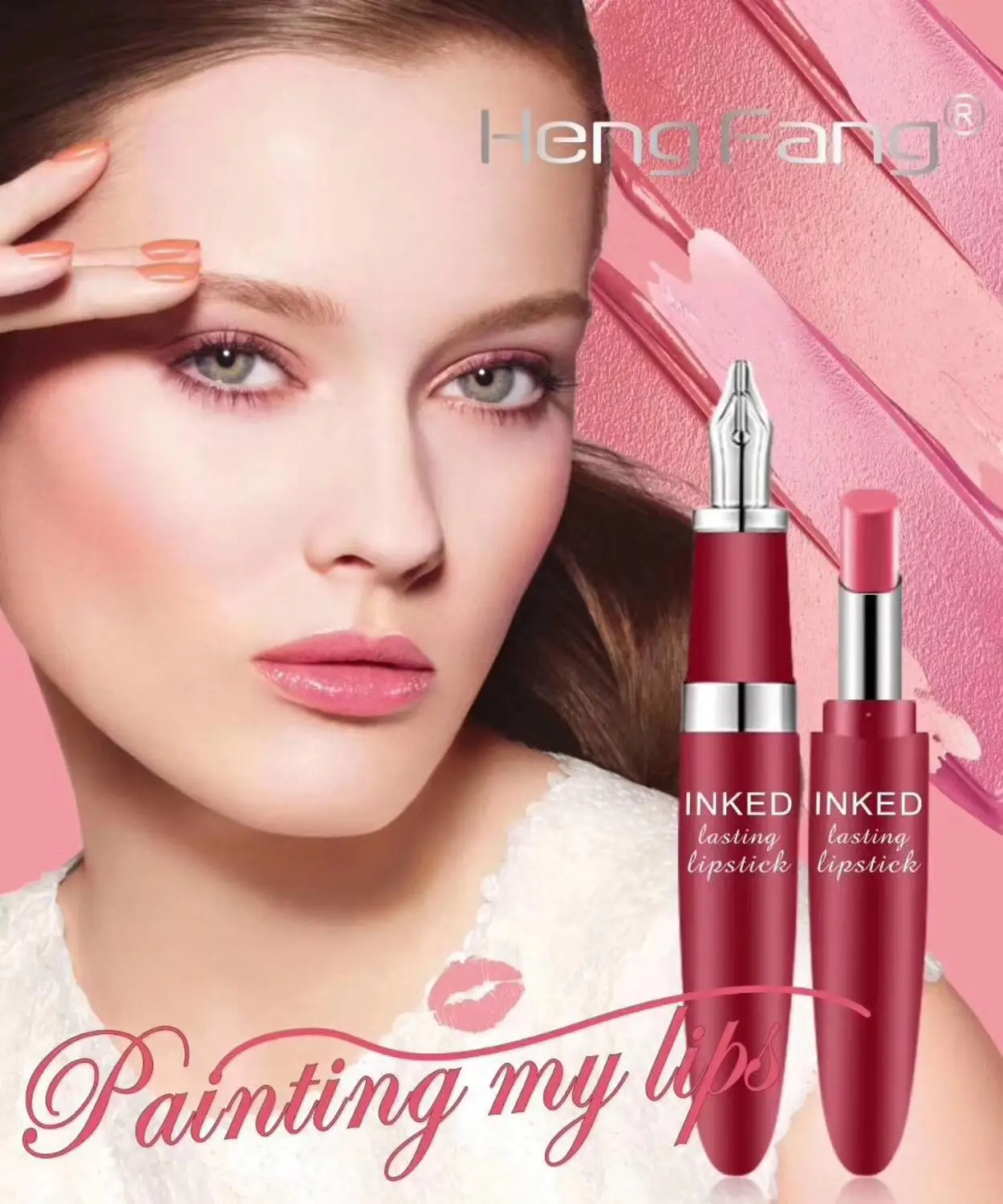 Hengfang modern new fashionable pen styling creative red lipstick 6 Colors are optional 9079
Hengfang modern new fashionable pen styling creative red lipstick 6 Colors are optional 9079