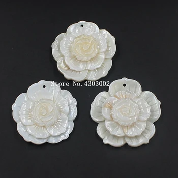 10pcs/lot 43mm 100% Natural Flower Mother of Pearl shell Beads Drilled Flower MOP Pearl Shell for DIY Jewelry
10pcs/lot 43mm 100% Natural Flower Mother of Pearl shell Beads Drilled Flower MOP Pearl Shell for DIY Jewelry