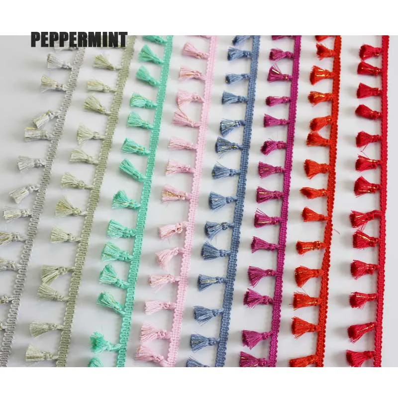 2 yards 3cm Muticolour Fringe Lace Mini Tassel Trim Sewing Accessory Garment Trimming Pink Lace DIY Trim
2 yards 3cm Muticolour Fringe Lace Mini Tassel Trim Sewing Accessory Garment Trimming Pink Lace DIY Trim