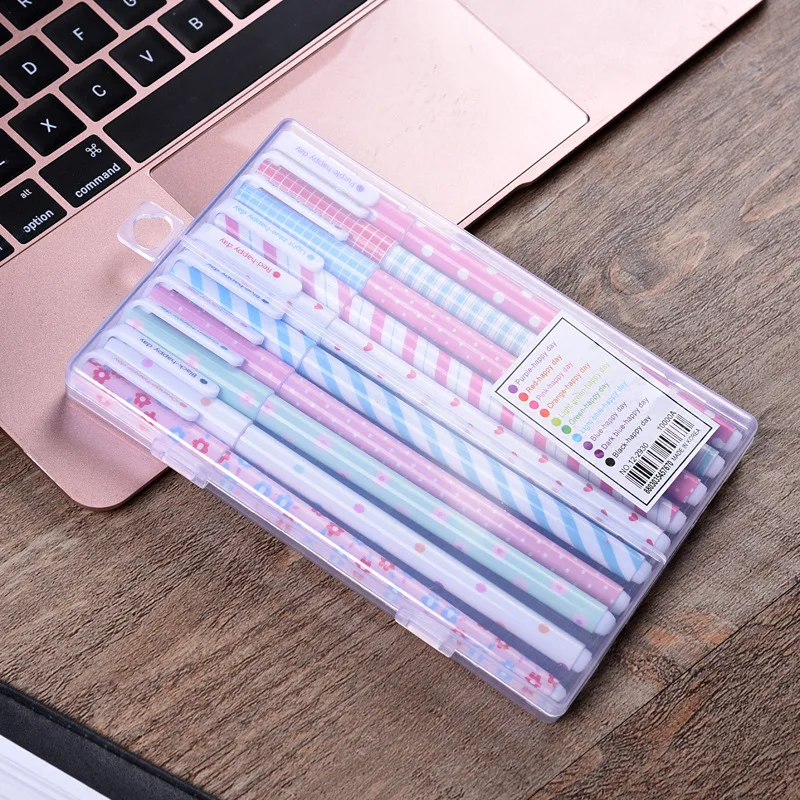 10Pcs Pencil Gel Pens Kawaii pen Cute Mini 0.38mm Cartoon Animal Plastic Canetas Fountain Pen Signing Office School Stationery
10Pcs Pencil Gel Pens Kawaii pen Cute Mini 0.38mm Cartoon Animal Plastic Canetas Fountain Pen Signing Office School Stationery