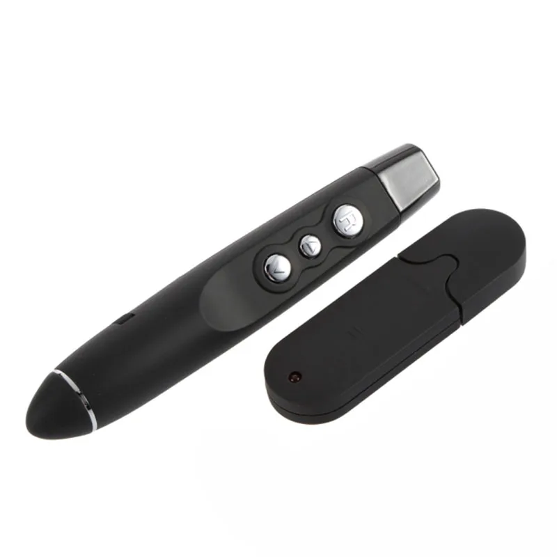 USB Wireless Presenter 5MW 650NM Red Laser Pointer PPT Remote Control for Powerpoint Presentation
USB Wireless Presenter 5MW 650NM Red Laser Pointer PPT Remote Control for Powerpoint Presentation