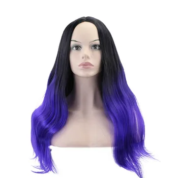 JOY&BEAUTY Hair 28" Long Wigs Natural Wave Synthetic Hair Women Lady Daily Costume Party Wig Black Ombre Blue High Temperature
JOY&BEAUTY Hair 28" Long Wigs Natural Wave Synthetic Hair Women Lady Daily Costume Party Wig Black Ombre Blue High Temperature