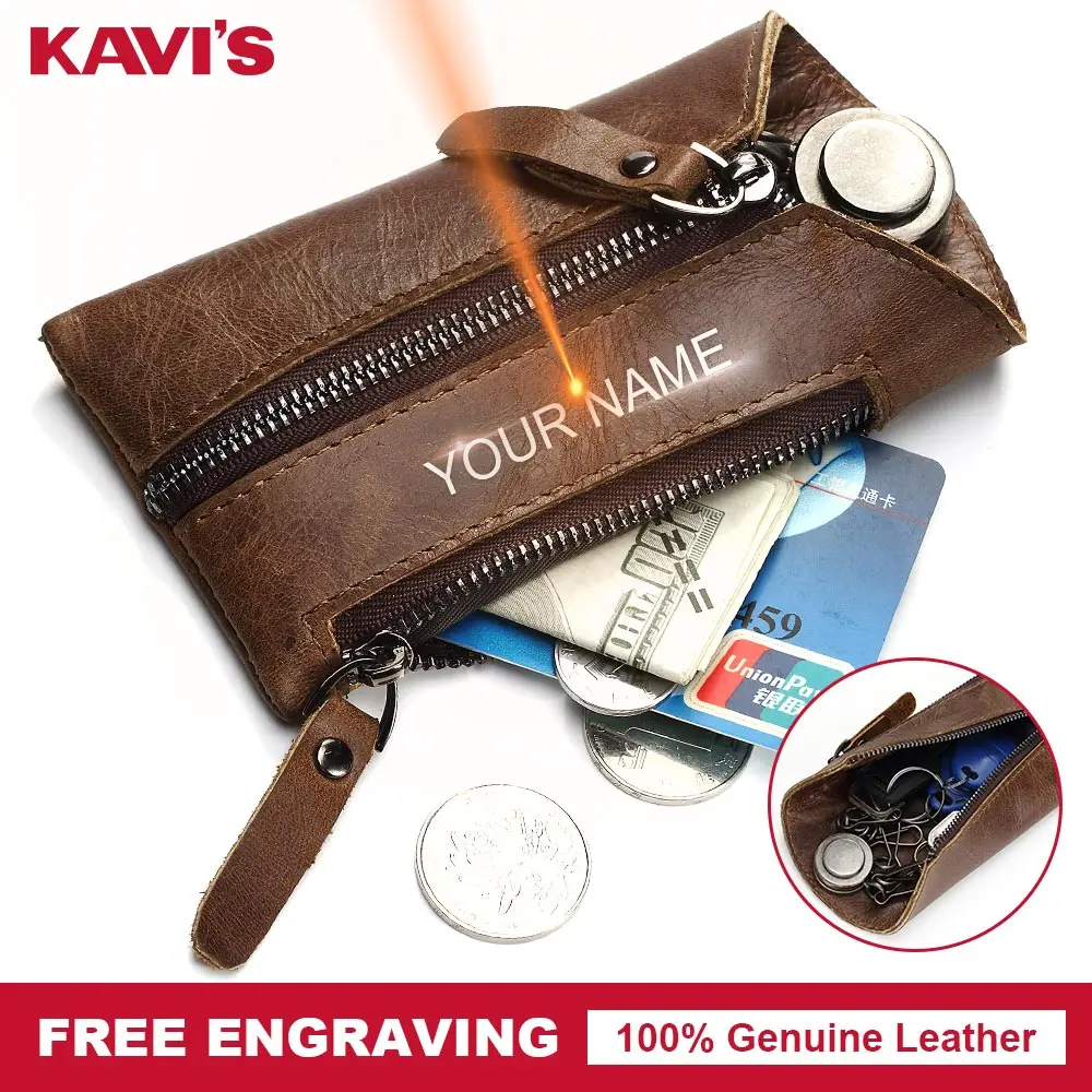 KAVIS Multifunctional Genuine Leather Housekeeper Key Holder Men Smart Keychain Car Bag Pouch Ring Wrap Organizer Case Coin Card
KAVIS Multifunctional Genuine Leather Housekeeper Key Holder Men Smart Keychain Car Bag Pouch Ring Wrap Organizer Case Coin Card