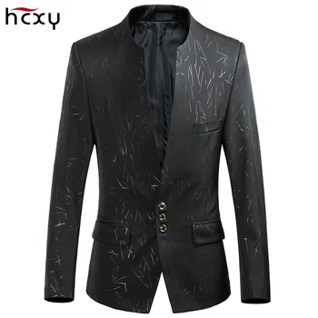 2019 Men's Spring and autumn Fashion Blazers High quality stand collar men suit jackets Mens Business Coat Workwear male dresses
2019 Men's Spring and autumn Fashion Blazers High quality stand collar men suit jackets Mens Business Coat Workwear male dresses