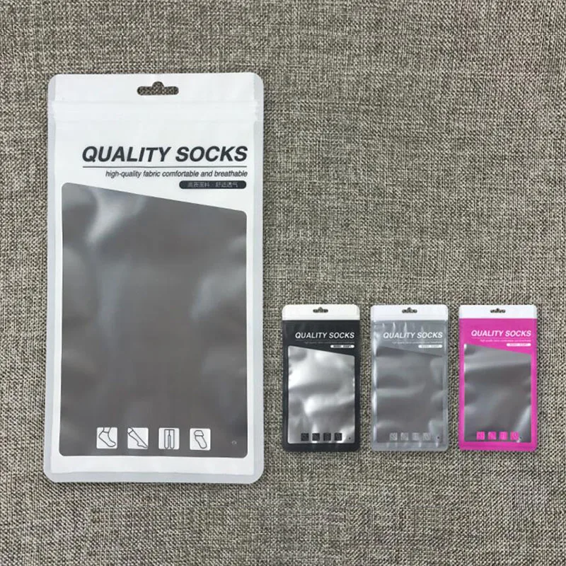 100 Pcs Colorful Quality Socks Plastic Packaging Bag with Zipper Closure, Stocking Packing Bag with Hang Hole for Shop Retail
100 Pcs Colorful Quality Socks Plastic Packaging Bag with Zipper Closure, Stocking Packing Bag with Hang Hole for Shop Retail