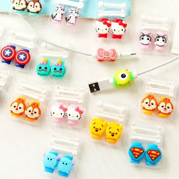 New Cute 50pcs/lot Cartoon USB Cable Earphone Protector headphones line saver For IPhone 5 5s 6 6s 6splus cable Protect stitch
New Cute 50pcs/lot Cartoon USB Cable Earphone Protector headphones line saver For IPhone 5 5s 6 6s 6splus cable Protect stitch
