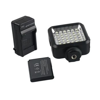 Mini 36 LED Video Light Photo Camera Hotshoe LED Studio Light Lamp +Battery +Charger for Canon Nikon Sony Camcorder DV DSLR
Mini 36 LED Video Light Photo Camera Hotshoe LED Studio Light Lamp +Battery +Charger for Canon Nikon Sony Camcorder DV DSLR