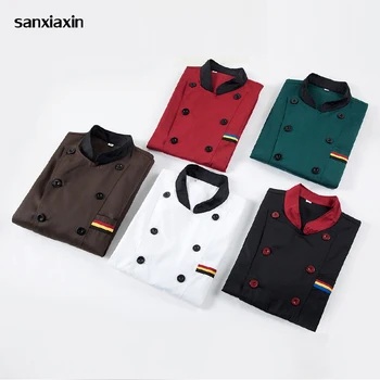 Wholesale Unisex Kitchen Chef Uniform Bakery Food Service Cook Short Sleeve shirt Breathable Double Breasted Chef Jacket clothes
Wholesale Unisex Kitchen Chef Uniform Bakery Food Service Cook Short Sleeve shirt Breathable Double Breasted Chef Jacket clothes