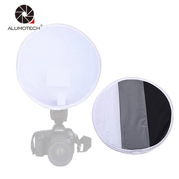 ALUMOTECH 3in1 12" Mini Portable Small Round Soft Box For Camera Flash Light Photography
ALUMOTECH 3in1 12" Mini Portable Small Round Soft Box For Camera Flash Light Photography