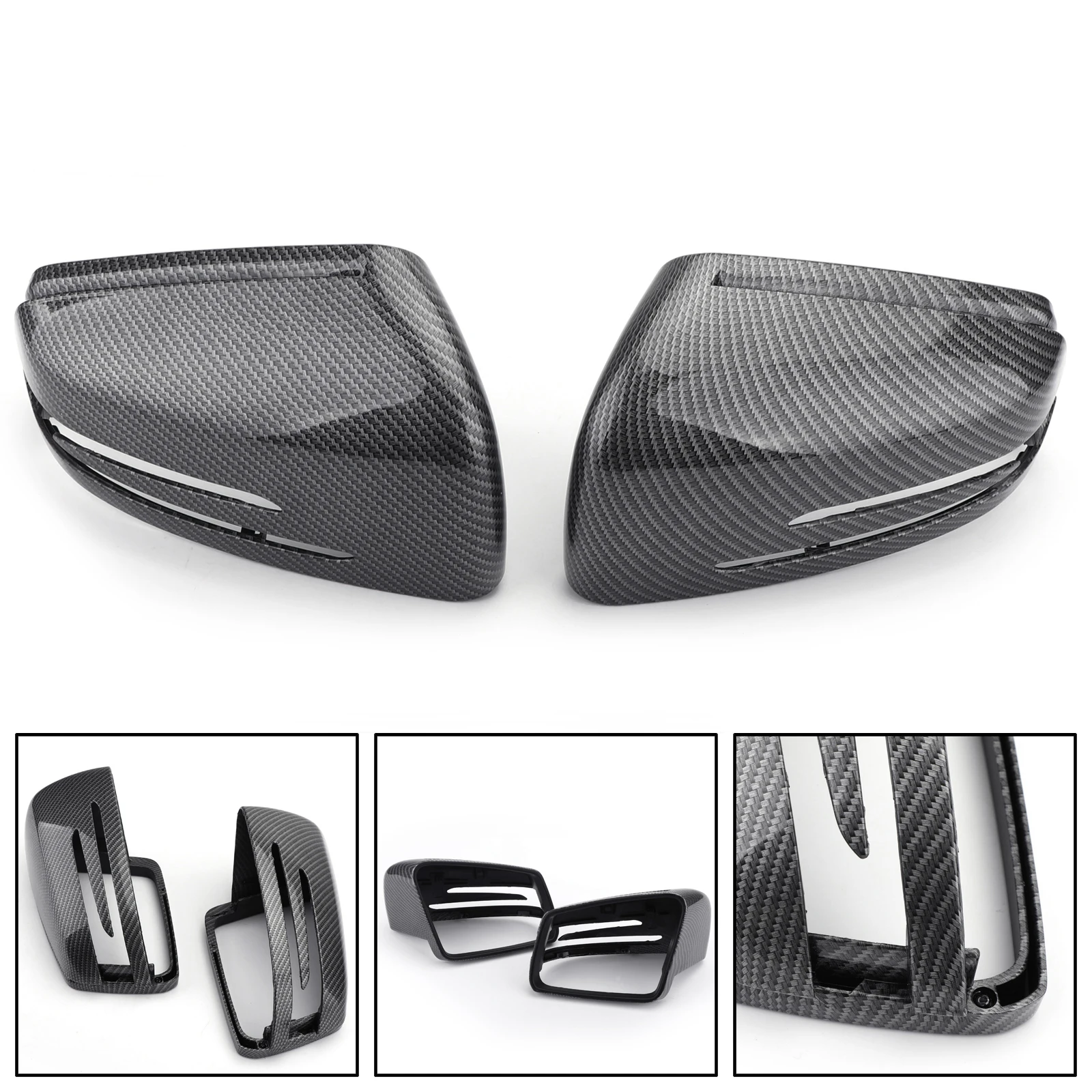 Areyourshop Carbon Fiber Door Mirror Cover Cap Casing For BENZ C E S GL Class W204 W212 W221A2128100164 A2128100264 Car Parts
Areyourshop Carbon Fiber Door Mirror Cover Cap Casing For BENZ C E S GL Class W204 W212 W221A2128100164 A2128100264 Car Parts
