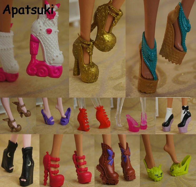10pairs/lot 2017 New Colorful Accessories Shoes For Monster High Doll Fashion Boots High Heel Shoes Sandals For Monster Doll
10pairs/lot 2017 New Colorful Accessories Shoes For Monster High Doll Fashion Boots High Heel Shoes Sandals For Monster Doll